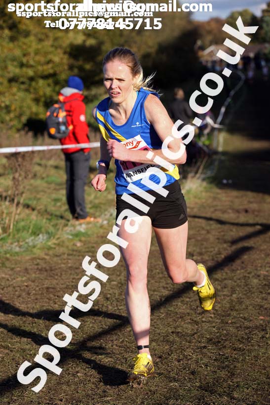 Senior womens National Cross Country Relay, Berry Hill Park, Mansfield. Photo:  David T. Hewitson/Sports for All Pics